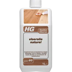 Hg Vloerolie Naturel - Schoonmaakmiddelen - 1 l
