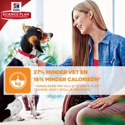 Hill's Canine Adult Light Small&Mini Breed - Hondenvoer - Kip 1.4 kg