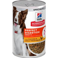 Hill's Canine Blik Adult Perfect Digestion - Hondenvoer - Kip 363 g
