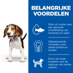 Hill's Canine Blik Puppy - Hondenvoer - Kip 370 g