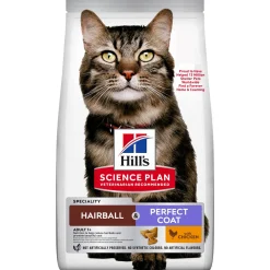 Hill's Feline Hairball & Perfect Coat Kip - Kattenvoer