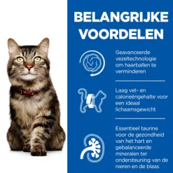 Hill's Feline Senior Hairball Control - Kattenvoer - Kip 1.5 kg