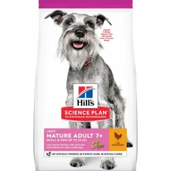 Hill's Mature Adult 7+ Light Small&Mini - Hondenvoer - Kip 2.5 kg