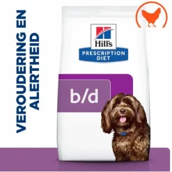 Hill's Prescription Diet B/D Ageing And Alertness Care Zak - Hondenvoer - Kip 12 kg