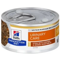 Hill's Prescription Diet C/D Multicare Urinary Care Stoofpotje Blik - Kattenvoer - Kip Groente 82 g