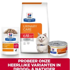 Hill's Prescription Diet C/D Multicare Stress Urinary Care Zak Kip - Kattenvoer