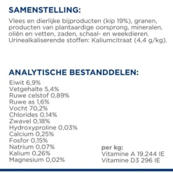 Hill's Prescription Diet C/D Multicare Urinary Care Blik - Hondenvoer - Kip 370 g