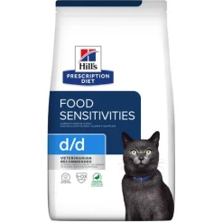 Hill's Prescription Diet D/D Food Sensitivities Zak - Kattenvoer - Eend Erwt 3 kg
