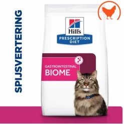 Hill's Prescription Diet Gastrointestinal Biome Digestive+ Fibre Care Zak Kip - Kattenvoer