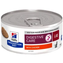 Hill's Prescription Diet I/D Digestive Care Blik - Kattenvoer - Kip 156 g