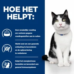 Hill's Prescription Diet I/D Digestive Care Stoofpotje Blik - Kattenvoer - Kip Groente 82 g