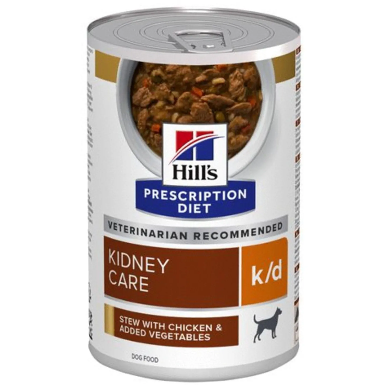 Hill's Prescription Diet K/D Kidney Care Blik - Hondenvoer - Kip Groente 354 g