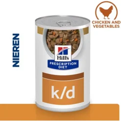 Hill's Prescription Diet K/D Kidney Care Blik - Hondenvoer - Kip Groente 354 g