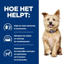 Hill's Prescription Diet K/D Kidney Care Blik - Hondenvoer - Kip Groente 354 g