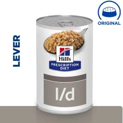 Hill's Prescription Diet L/D Liver Care Blik - Hondenvoer - 370 g