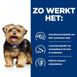 Hill's Prescription Diet L/D Liver Care Blik - Hondenvoer - 370 g