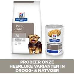 Hill's Prescription Diet L/D Liver Care Blik - Hondenvoer - 370 g