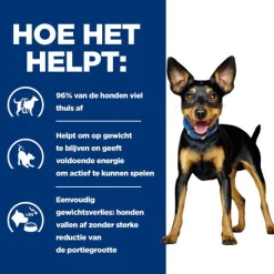 Hill's Prescription Diet Metabolic Mini Weight Management Zak - Hondenvoer - Kip 1 kg