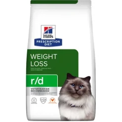 Hill's Prescription Diet R/D Weight Reduction Zak - Kattenvoer - Kip 3 kg