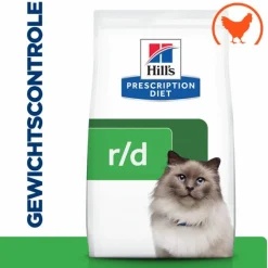 Hill's Prescription Diet R/D Weight Reduction Zak - Kattenvoer - Kip 3 kg