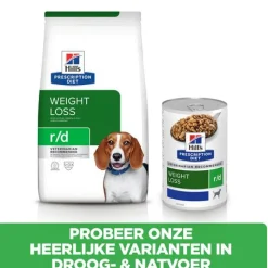Hill's Prescription Diet R/D Weight Reduction Zak - Hondenvoer - Kip 10 kg