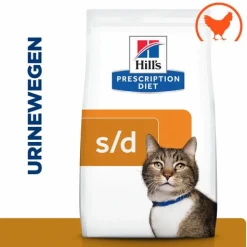 Hill's Prescription Diet S/D Urinary Care Zak Kip - Kattenvoer