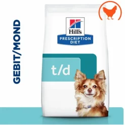Hill's Prescription Diet T/D Mini Dental Care  Zak - Hondenvoer - Kip 3 kg