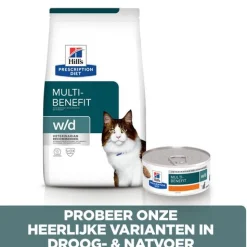 Hill's Prescription Diet W/D Multi-Benefit - Kattenvoer - Kip 3 kg