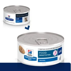 Hill's Prescription Diet Z/D Food Sensitivities Blik - Kattenvoer - 156 g