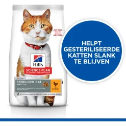 Hill's Young Adult Sterilised - Kattenvoer - Kip 10 kg