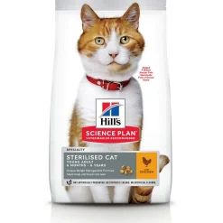 Hill's Young Adult Sterilised - Kattenvoer - Kip 15 kg