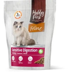Hobbyfirst Feline Sensitive Digestion Kalkoen - Kattenvoer