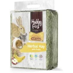 Hobbyfirst Hope Farms Herbal Hay With Fruits - Ruwvoer - 1 kg