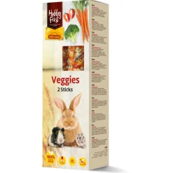 Hobbyfirst Hope Farms Sticks Groente - Knaagdiersnack - 7x3.5x20.2 cm 2x55 g M