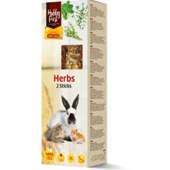 Hobbyfirst Hope Farms Sticks Kruiden - Knaagdiersnack - 7x3.5x20.2 cm 2x55 g M