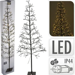 Homestyle Ambiance Kerstboom Led - Decoratie - 150 cm Zwart 280 led