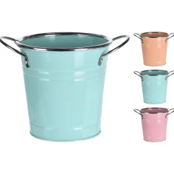 Homestyle Bloempot Emmertje - Bloempotten - 19x14x15 cm 3 Assorti