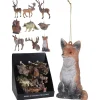 Homestyle Hangdeco Dieren - Kerstversiering - 12x6x12 cm Assorti