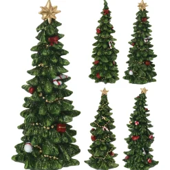Homestyle Kerstboom Deco - Kunstkerstboom - 8.4x8.4x20.8 cm Groen