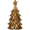 Homestyle Kerstboom Ornament - Kunstkerstboom - 11x11x21 cm Goud