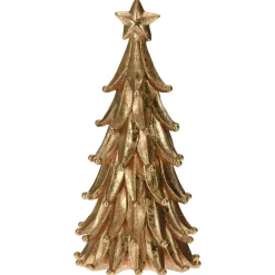 Homestyle Kerstboom Ornament - Kunstkerstboom - 13.2x13.2x28.5 cm Goud
