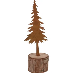 Homestyle Kerstboom Roest - Kunstkerstboom - 6x4.5x15 cm Roest