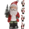 Homestyle Kerstfiguur - Kerstversiering - 13x10x24 cm Assorti