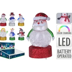 Homestyle Kerstfiguur Op Theelicht - Kerstversiering - 8 cm