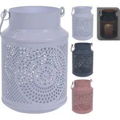 Homestyle Lantaarn - Verlichting - 12x18 cm 3 Assorti