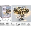 Homestyle Led Verlichting Met Dual Timer - Verlichting - 6 m Warm Wit 80 led Op Batterij
