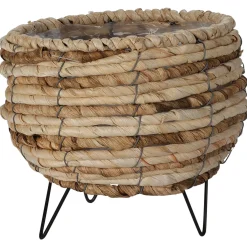Homestyle Mand Op Pootjes - Decoratie - 21x15x20 cm