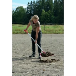 Homestyle Mestvork Steel Aluminium Met Handvat 115 cm - Stalbenodigdheden