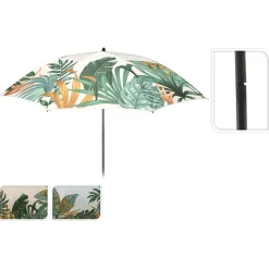 Homestyle Strandparasol Bladeren - Recreatie - Ø200 cm