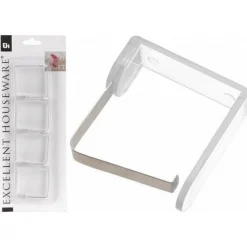 Homestyle Tafelkleedklem - Huishoud - Transparant Set Van 4